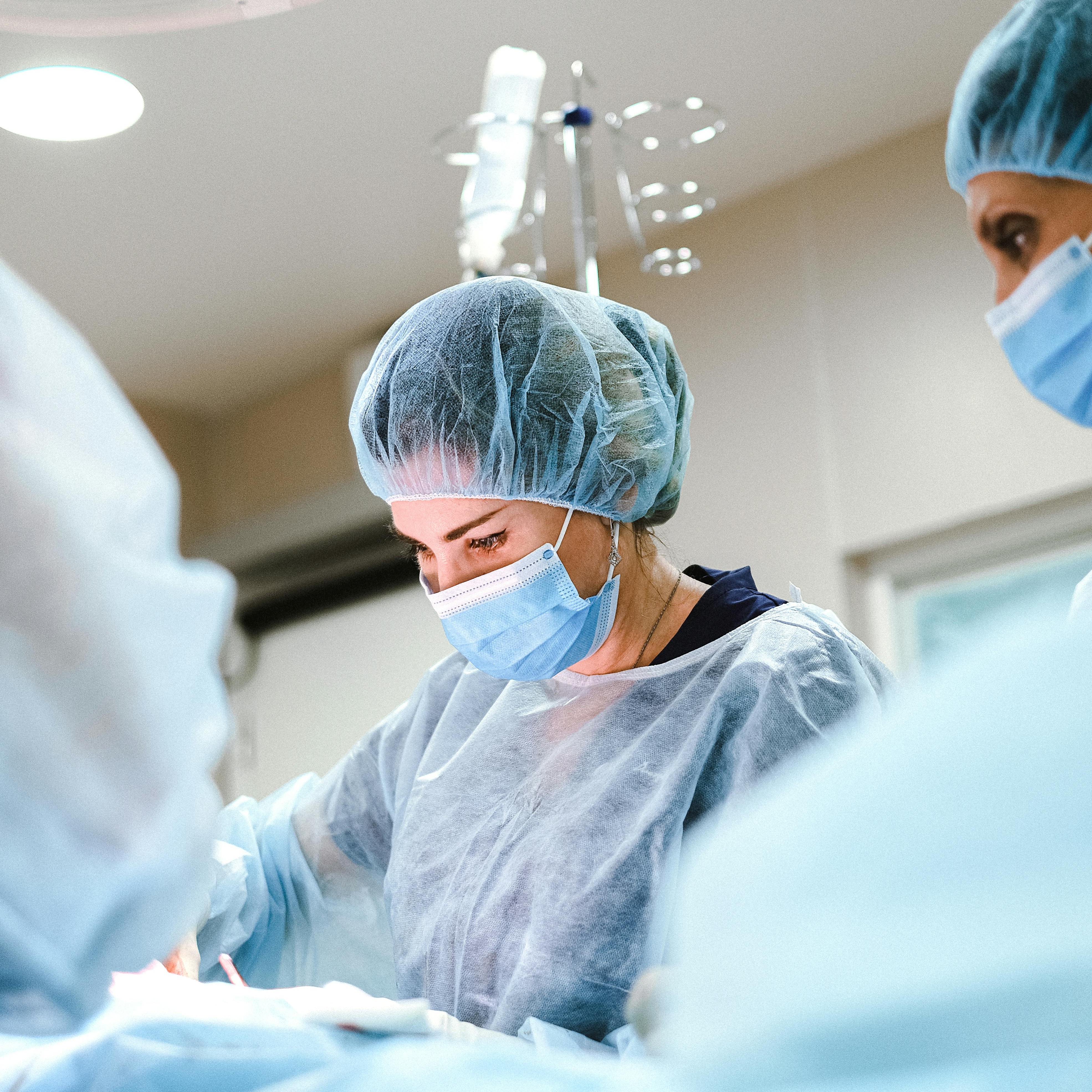 Equipo médico profesional